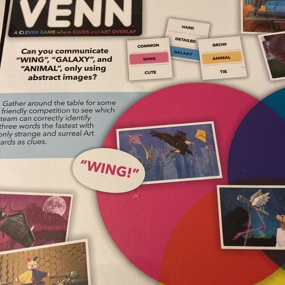 The OP Games Venn Cooperative Zoe Competitive Game New - Picture 3 of 7